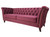 Frankton 3 Seater - Plum