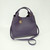 Bria Leather Grab Bag - Grape