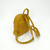 Galilea Leather Mini Backpack - Mustard