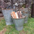 Iron Bucket W/Handle - Set of 5