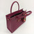 Sonia - Leather Handbag - Cerise