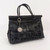 Freda - Leather Grab Bag - Black