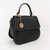 Erica - Leather Grab Bag- Black