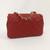 Regina - Leather Crossbody Bag - Red