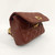 Regina - Leather Crossbody Bag - Chocolate