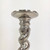 Twisted Candle Holder Nickel Lg