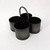 Gunmetal Pots W/Handle - 4