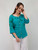 Matilda Layered Shirt - Teal