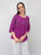 Matilda Layered Shirt - Violet