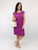 Midi Dress - Wild Rose - Violet