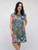 Midi Dress - Tropical - Olive