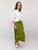 Eloisa Bohemian Skirt - Lemongrass