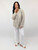 Lea Casual Linen Blazer - Natural