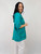 Azzurra Hooded Jacket - Teal Azzurra Hooded Jacket - Teal