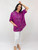 Azzurra Hooded Jacket - Violet Azzurra Hooded Jacket - Violet