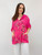 Azzurra Hooded Jacket - Fuchsia Azzurra Hooded Jacket - Fuchsia