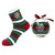 Christmas Bauble Socks - Snowflake 1pr