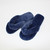 Thong Plush Slippers - Navy