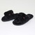 Cherry Plush Slippers - Black