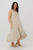 Franca Button Back Dress - Sand