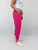 Emily Cotton Pant - Solid Colour - Fuchsia