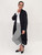 Carla Long Linen Coat - Black