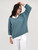 Dafne Cosy-sleeve Mohair Sweater - Denim