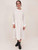 Marika Long-sleeve Winter Dress - White