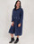 Marika Long-sleeve Winter Dress - Eclipse