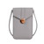 Slim Crossbody Phone Pouch - Grey