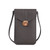 Slim Crossbody Phone Pouch - Dark Grey