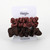 3pk Honeydew Satin Scrunchies - Chocolate