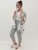 Alaia Oversized Shirt - Wildflower - White