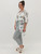 Alaia Oversized Shirt - Wildflower - White