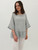 Silvana Ruffle Hem Blouse - Perla