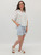 Alessia Ruffle Button-Up - White