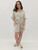 Alessia Ruffle Button-Up - Natural