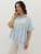 Alessia Ruffle Button-Up - Cloud