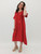 Lilibeth Applique Shift Dress - Scarlet