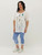 Lilibeth Applique Tee - White