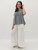 Lolita Gathered Blouse - Stone