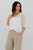 Lorena Ribbon Knit Top - White Lorena Ribbon Knit Top - White