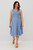 Nadia Bias-Cut Dress - Blue Wash