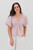 Charlotte Puff Sleeve Top - Rose