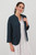 Maya Raw Edge Jacket - Dark Slate