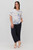 Nina Rolled Sleeve Petite Posy - White