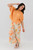 Genevieve Palazzo Pants - Orange