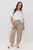 Piera Tapered Button Pants - Wheat Piera Tapered Button Pants - Wheat
