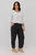 Piera Tapered Button Pants - Pebble Piera Tapered Button Pants - Pebble