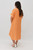 Isabella Frayed Shift Dress - Saffron